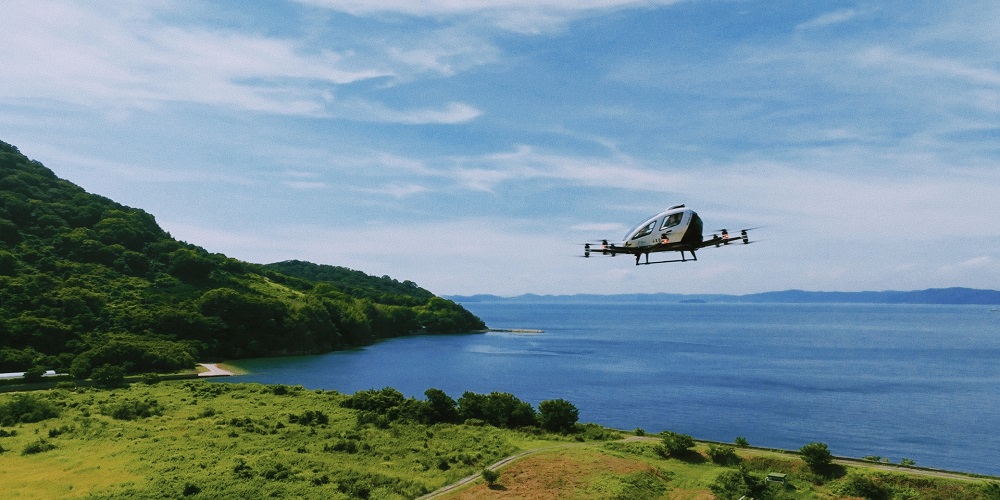 (Image: EH216 demo flight in Sakaide City, Kagawa Prefecture, Japan)