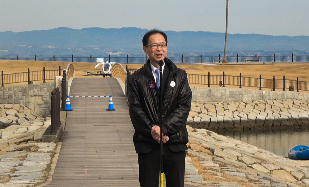 Sato Kiichiro, Mayor of Oita, Oita Prefecture, Japan